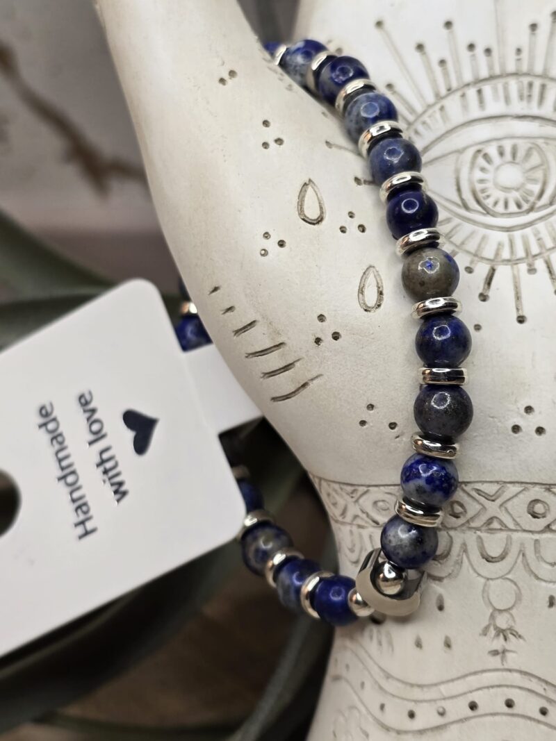 Lapis Lazuli kogelarmband