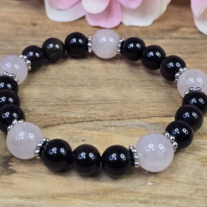 Goud Obsidiaan & Rozenkwarts