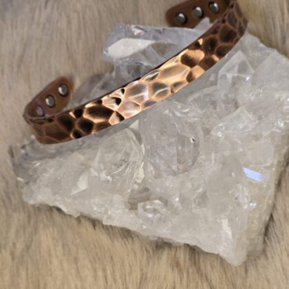 Levensboom koperen armband met magneten