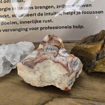 Bergkristal, Crazylace agaat & Tijgeroog magneten