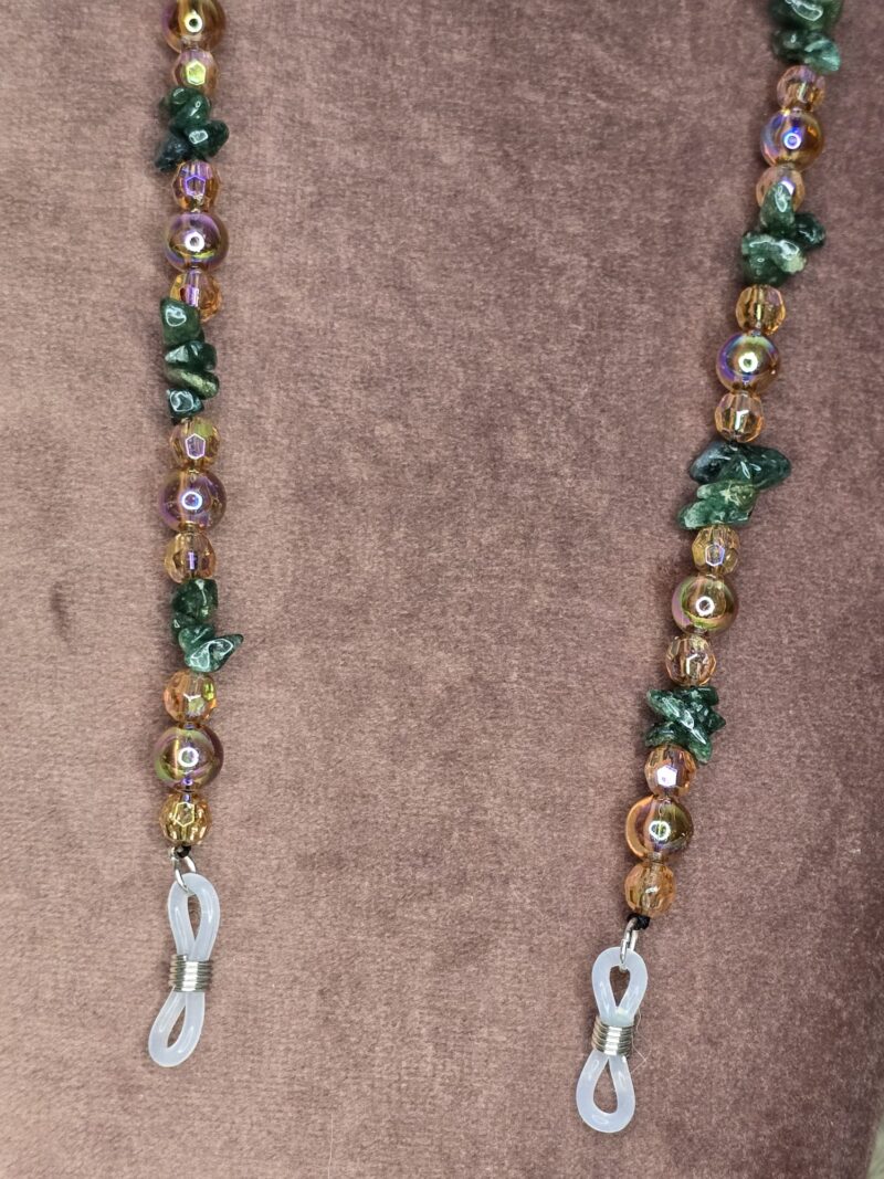 Brillen ketting Fuchsiet