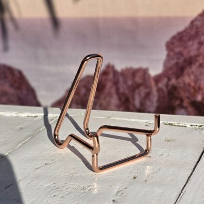 Metalen displaystandaard (rosé, zwart, zilver, goud)