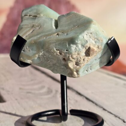 Caribbean Blue Calciet incl. Standaard