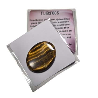 Worry stone Tijgeroog
