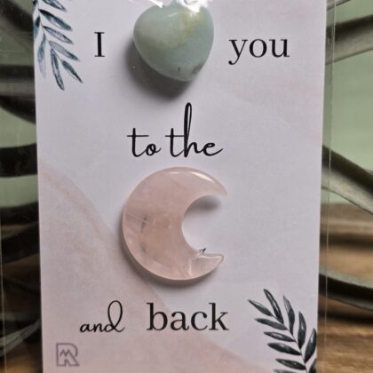 I Love you to the moon and back