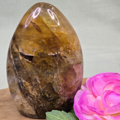 Golden Healer (limonietkwarts) sculptuur