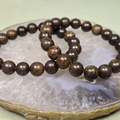 Bronziet 10mm Heren Armband