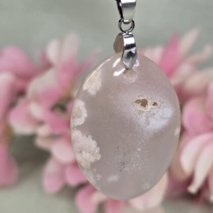 Bloemagaat Amulet hanger