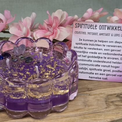 Gel wax kaar spirituele ontwikkeling