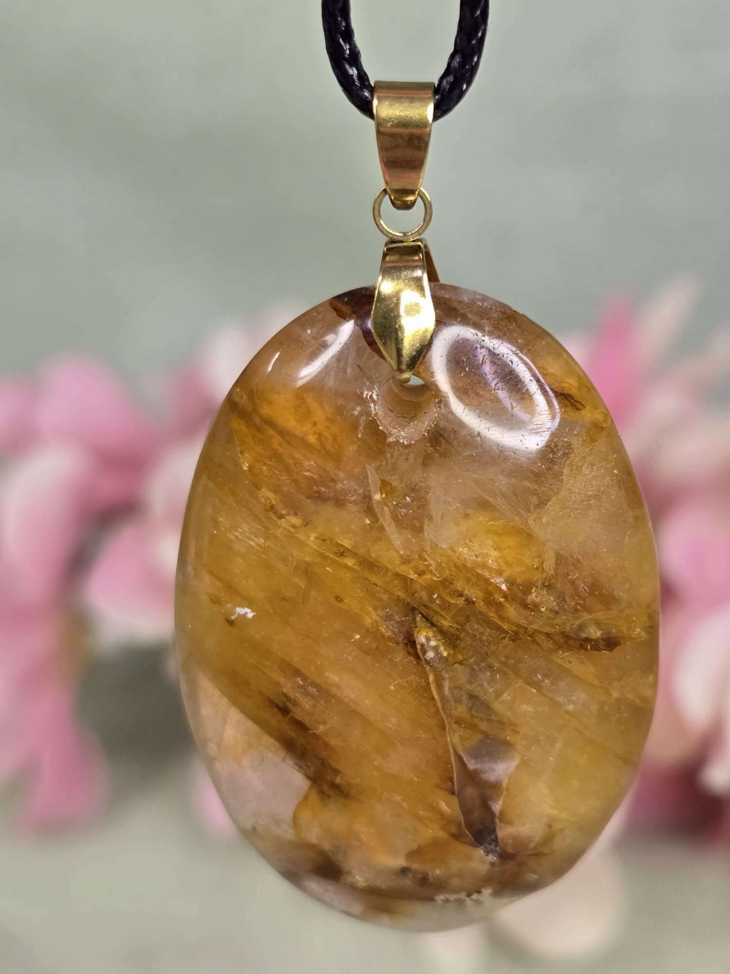 Golden Healer Amulet hanger