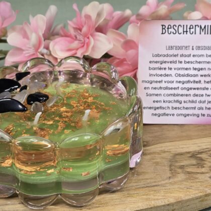 Gel wax kaars Bescherming