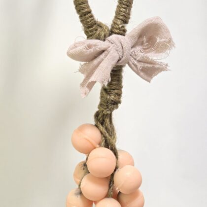 Druivenzeep op touw; Vanille-Sinaasappel