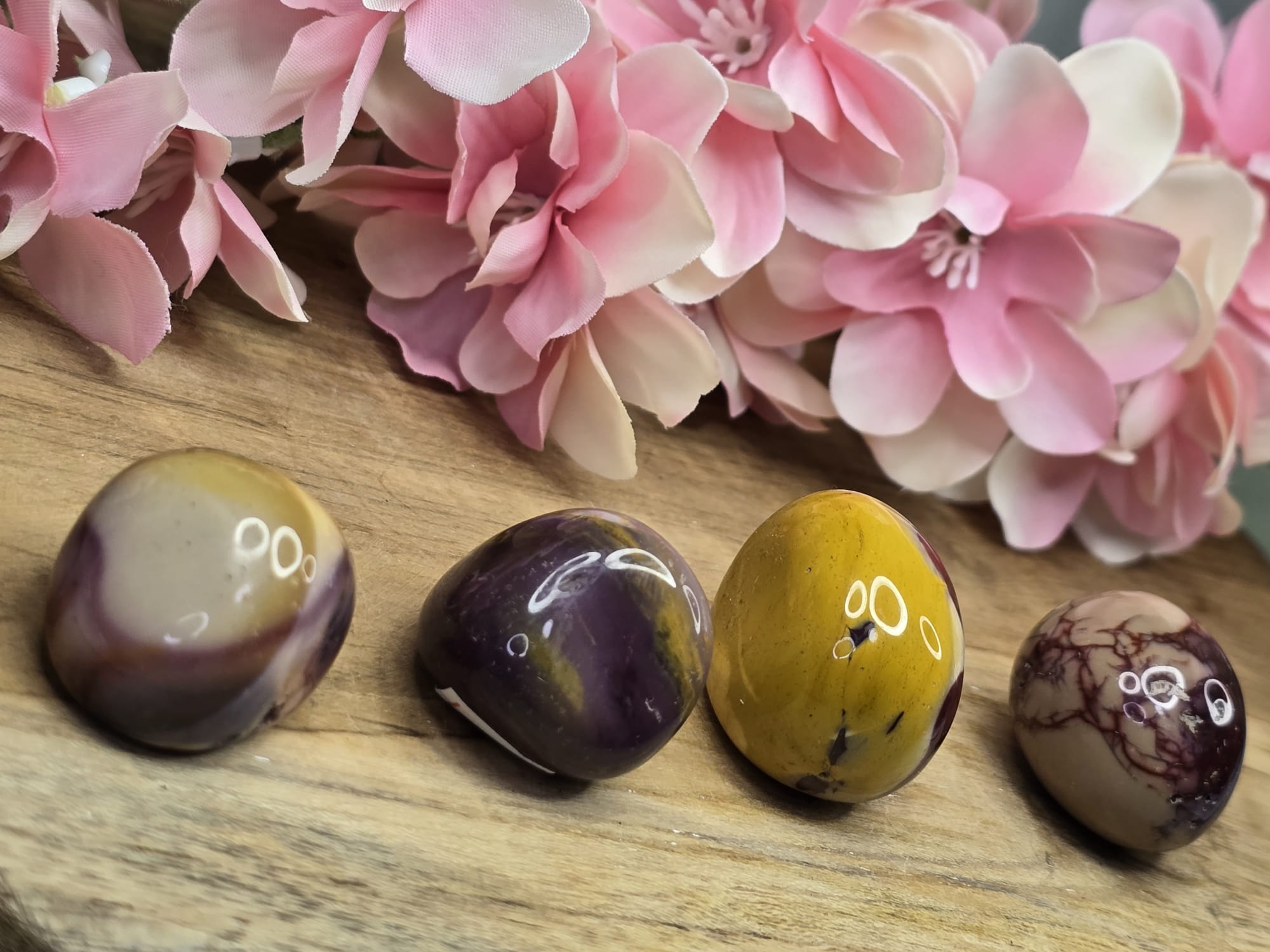 Trommelsteen Mokaïet