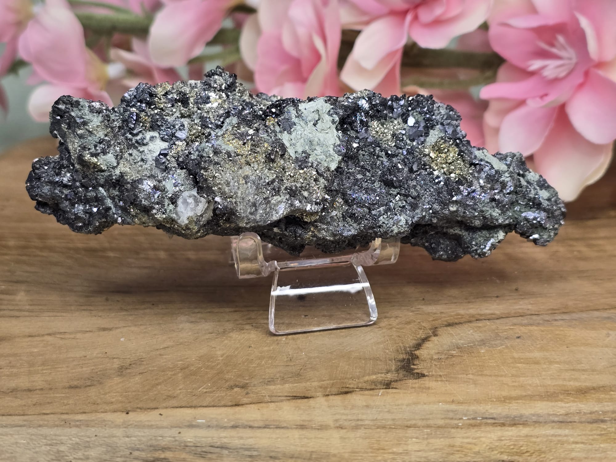 Pyriet, Chloriet, Galaniet & kwarts