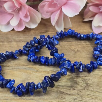 Lapis lazuli split armband