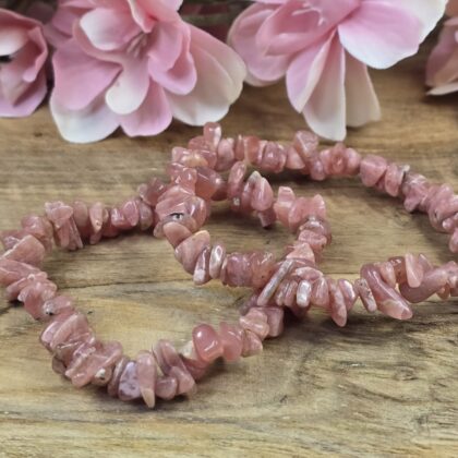 Rhodochrosiet split armband