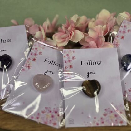 Follow your heart Cadeau zakje