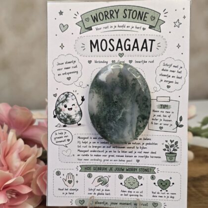 Bergkristal worry stone