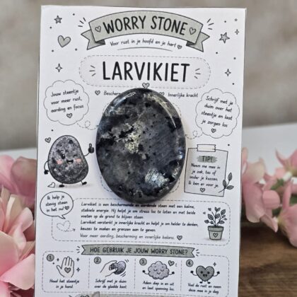 Larvikiet Worry stone